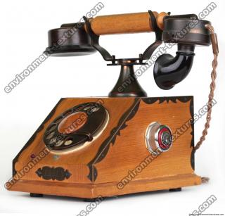 Photo Texture of Old Wooden Phone 0002